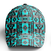 Load image into Gallery viewer, Chiefs Mountain Turquoise Snapback Hat
