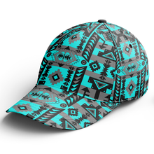 Load image into Gallery viewer, Chiefs Mountain Turquoise Snapback Hat
