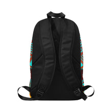 Load image into Gallery viewer, Seven Tribes Turquoise Fabric Backpack for Adult (Model 1659)
