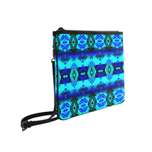 Load image into Gallery viewer, Sovereign Nation Midnight Slim Clutch
