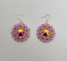 Load image into Gallery viewer, 49 Dzine Beaded Earrings Ceremonial Josie Onespot A14
