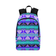 Load image into Gallery viewer, Salmon Catch Purple Fabric Backpack for Adult (Model 1659)
