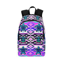 Load image into Gallery viewer, Adobe Dance Turtle Fabric Backpack for Adult (Model 1659) Casual Backpack for Adult (1659) e-joyer 
