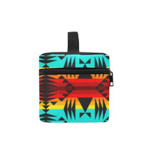 Load image into Gallery viewer, Between the Mountains Cosmetic Bag/Large (Model 1658) Cosmetic Bag e-joyer 
