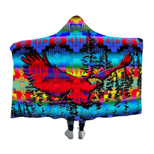 Load image into Gallery viewer, Bird Dance Summer Meadows Cloak Hooded Blanket 49 Dzine 
