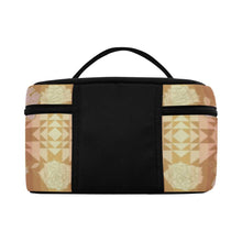 Load image into Gallery viewer, Butterfly and Roses on Geometric Cosmetic Bag/Large (Model 1658) Cosmetic Bag e-joyer 
