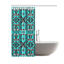 Load image into Gallery viewer, Chiefs Mountain Sky Shower Curtain 60&quot;x72&quot; Shower Curtain 60&quot;x72&quot; e-joyer 
