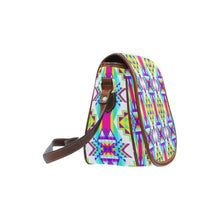 Load image into Gallery viewer, Fancy Champion Saddle Bag/Small (Model 1649) Full Customization bag e-joyer 
