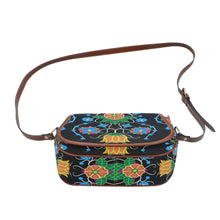 Load image into Gallery viewer, Floral Beadwork Four Mothers Saddle Bag/Small (Model 1649) Full Customization Saddle Bag/Small (Full Customization) e-joyer 
