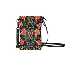 Load image into Gallery viewer, Floral Beadwork Six Bands Small Cell Phone Purse (Model 1711) Small Cell Phone Purse (1711) e-joyer 
