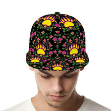 Load image into Gallery viewer, Floral Bearpaw Snapback Hat Herman 
