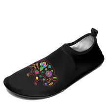 Load image into Gallery viewer, Floral Buffalo Sockamoccs Slip On Shoes 49 Dzine 
