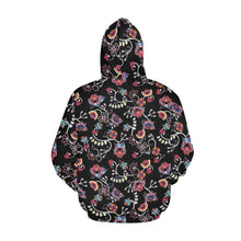 Load image into Gallery viewer, Floral Danseur All Over Print Hoodie for Women (USA Size) (Model H13) All Over Print Hoodie for Women (H13) e-joyer 
