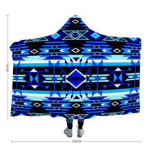 Load image into Gallery viewer, Force of Nature Winter Night Hooded Blanket 49 Dzine 

