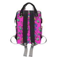 Load image into Gallery viewer, Indigenous Paisley Multi-Function Diaper Backpack (Model 1688) Diaper Backpack (1688) e-joyer 
