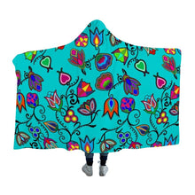 Load image into Gallery viewer, Indigenous Paisley Sky Hooded Blanket 49 Dzine 
