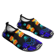 Load image into Gallery viewer, Midnight Sage Fire with Bearpaw Sockamoccs Slip On Shoes 49 Dzine 
