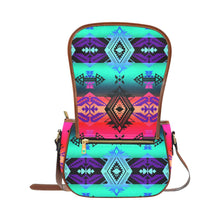 Load image into Gallery viewer, Sovereign Nation Sunrise Saddle Bag/Small (Model 1649) Full Customization Saddle Bag/Small (Full Customization) e-joyer 
