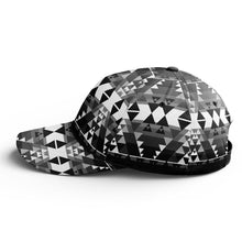 Load image into Gallery viewer, Writing on Stone Black and White Snapback Hat hat Herman 
